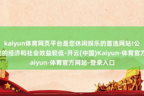 kaiyun体育网页平台是您休闲娱乐的首选网站!公司合计络续研发的经济和社会效益较低-开云(中国)Kaiyun·体育官方网站-登录入口